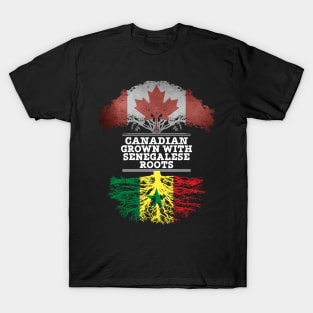 Canadian Grown With Senegalese Roots - Gift for Senegalese With Roots From Senegal T-Shirt